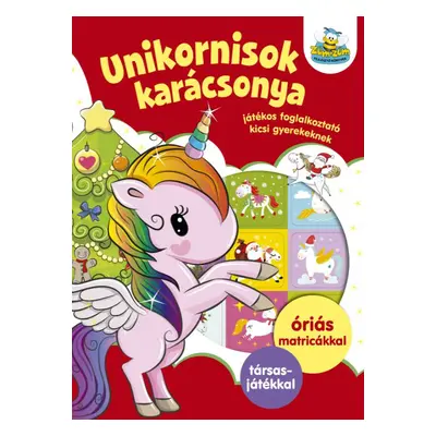 Unikornisok karácsonya - Játékos foglalkoztató gyerekeknek