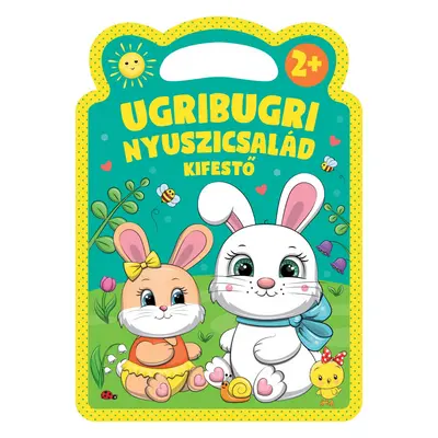 Ugribugri nyuszicsalád kifestő