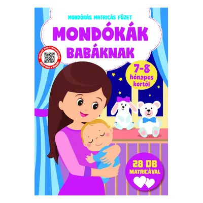 Mondókák babáknak - mondókás matricás füzet