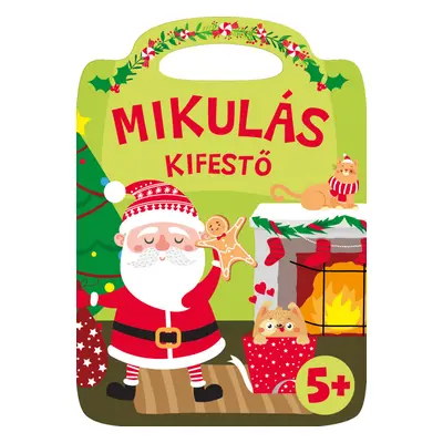 Mikulás kifestő