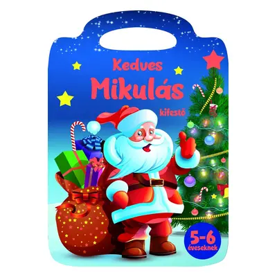 Kedves Mikulás - kifestő