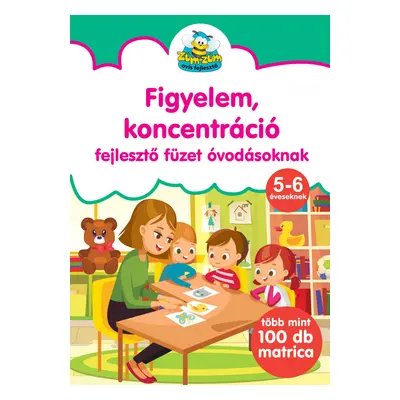 Figyelem, koncentráció - fejlesztő füzet óvodásoknak