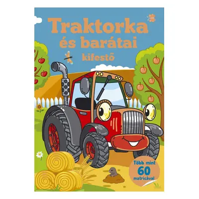 Traktorka és barátai - kifestő