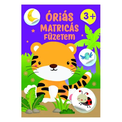 Óriás matricás füzetem - Új