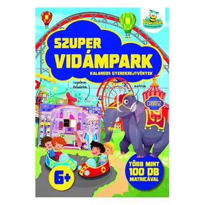 Szuper vidámpark - kalandos gyerekrejtvények