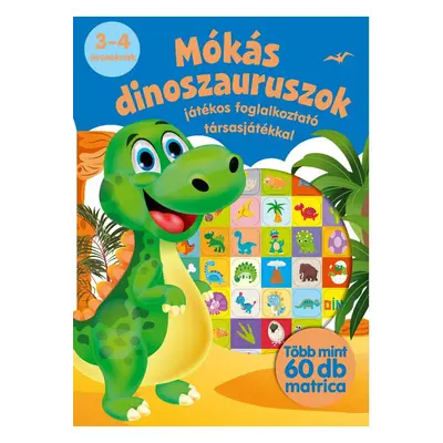 Mókás dinoszauruszok - játékos foglalkoztató társasjátékkal