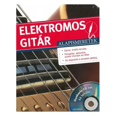 Elektromos gitár alapismeretek - gyakorló CD-vel