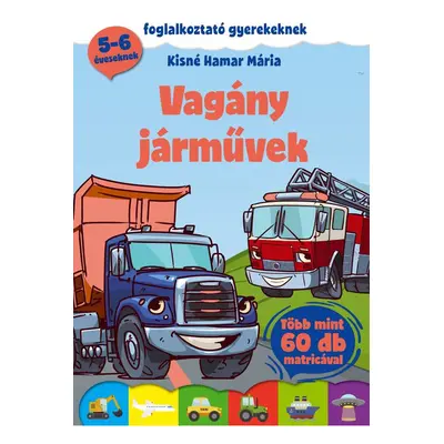 Vagány járművek - foglalkoztató gyerekeknek