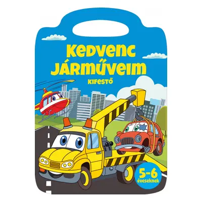 Kedvenc járműveim kifestő