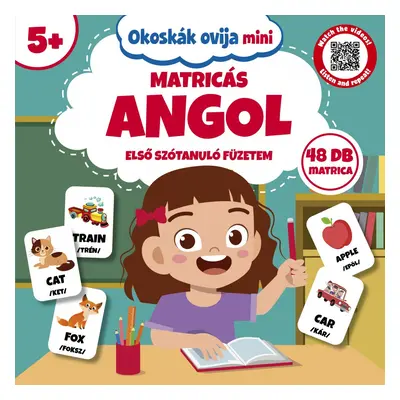 Matricás angol első tanuló füzetem - Okoskák ovija mini