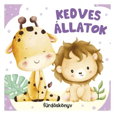 Kedves állatok - fürdőskönyv