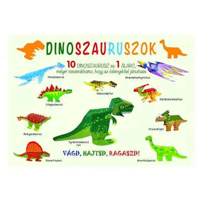 Dinoszauruszok - modellkönyv