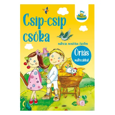 Csip-csip csóka - matricás mondókás füzetem