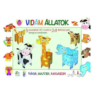 Vidám állatok - modellkönyv