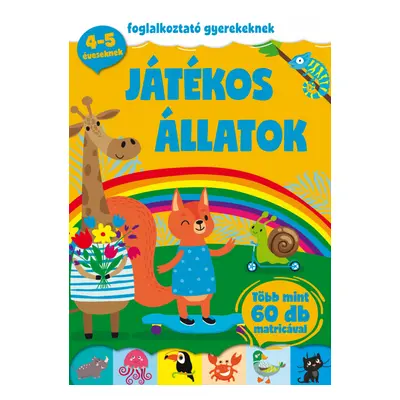 Játékos állatok - foglalkoztató gyerekeknek