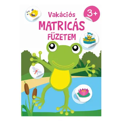 Vakációs Matricás Füzetem 3+