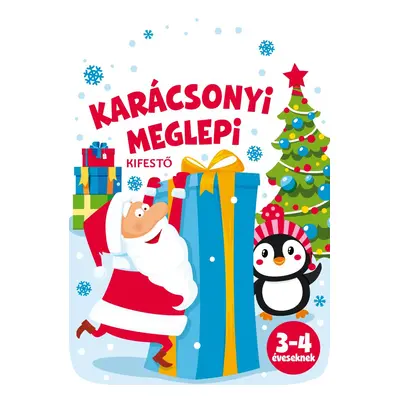 Karácsonyi meglepi - kifestő