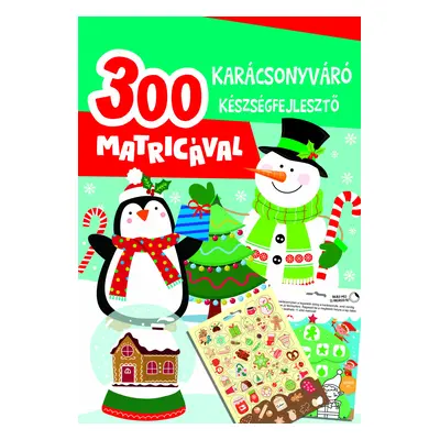 Karácsonyváró készségfejlesztő - 300 matricával