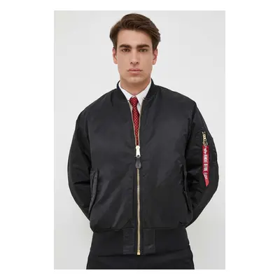 Alpha Industries bomber dzseki MA-1 férfi, fekete, téli