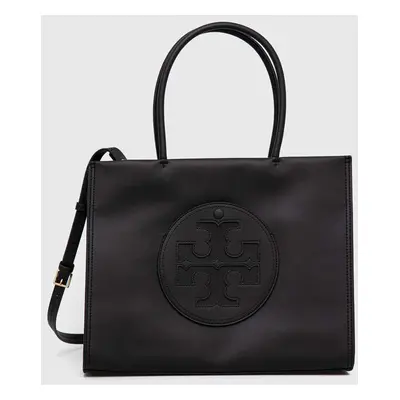 Tory Burch kézitáska Ella Bio Small Tote- Black fekete