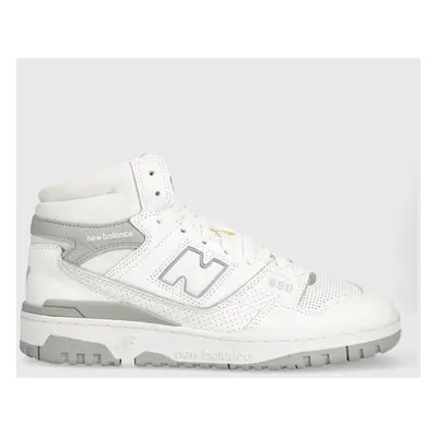 New Balance bőr sportcipő BB650RVW fehér