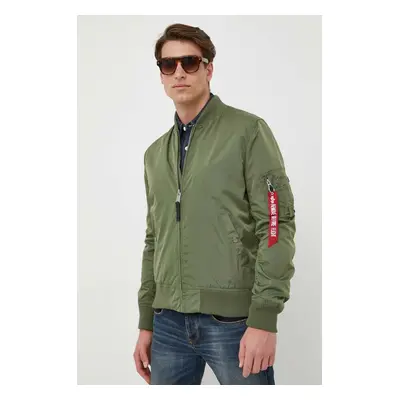 Alpha Industries bomber dzseki MA-1 TT férfi, zöld, átmeneti