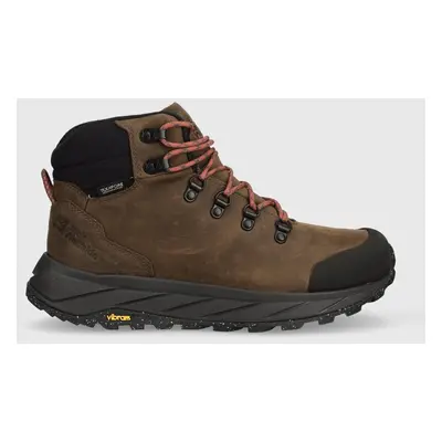 Jack Wolfskin cipő Terraquest X Texapore Mid barna, férfi