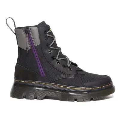 Dr. Martens bokacsizma Tarik Zip fekete, női, lapos talpú, DM31152001