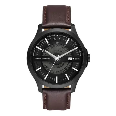 Armani Exchange óra fekete, férfi