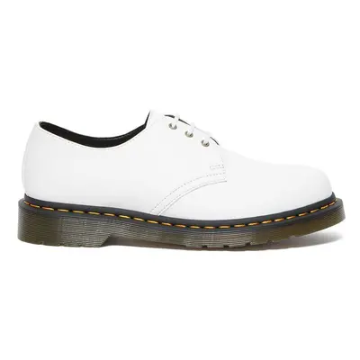 Dr. Martens félcipő DM27214113 Vegan fehér, női, lapos talpú