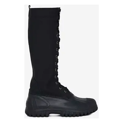 Rains csizma x Diemme Anatra Alto High Boot fekete, női, lapos talpú