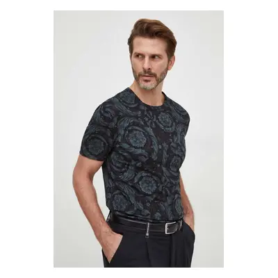 Versace t-shirt férfi, mintás, 1A00515