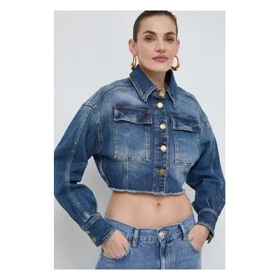 Pinko farmerdzseki női, sötétkék, átmeneti, oversize, 102944.A1LQ