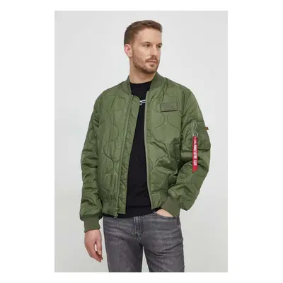 Alpha Industries bomber dzseki MA-1 ALS férfi, zöld, átmeneti