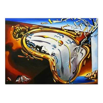 olajfestmény (Salvador Dali: Melting Clock at Moment of First Explosion)