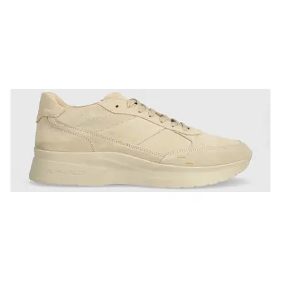 Filling Pieces velúr sportcipő Jet Runner Suede bézs