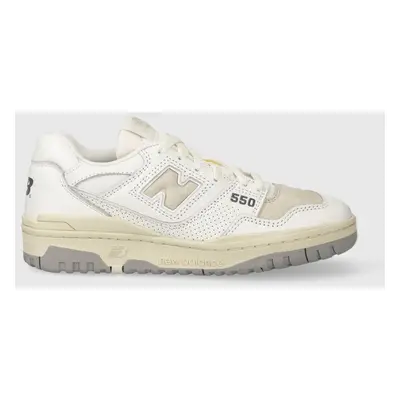 New Balance bőr sportcipő BB550PWG fehér