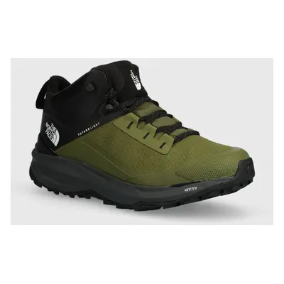 The North Face cipő Vectiv Exploris Mid Futurelight zöld, férfi, NF0A7W6ARMO1