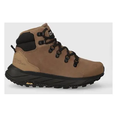 Jack Wolfskin cipő Terraventure Urban Mid barna, női