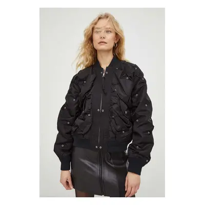 G-Star Raw bomber dzseki női, fekete, átmeneti