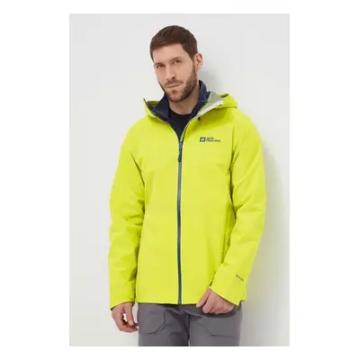 Jack Wolfskin szabadidős kabát Highest Peak 3L sárga