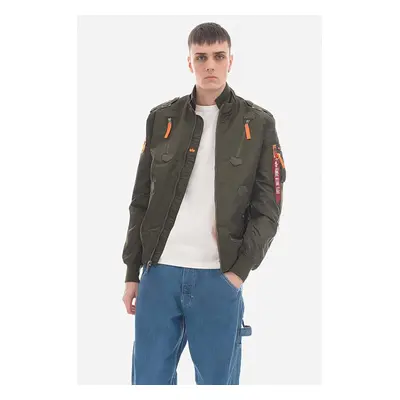 Alpha Industries bomber dzseki Falcon II 257 férfi, zöld, átmeneti