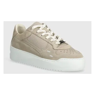 Filling Pieces velúr sportcipő Avenue Suede bézs