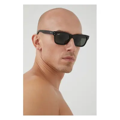 Ray-Ban szemüveg MR BURBANK fekete, férfi, 0RB2283