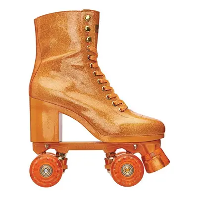 Impala görkorcsolya Sparkle Orange High Heel Rollerskates x Marawa