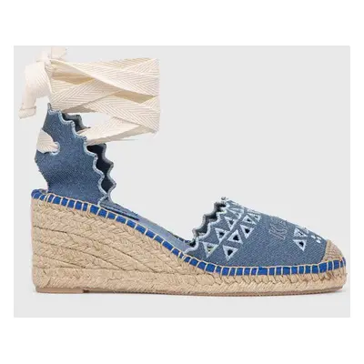 Karl Lagerfeld espadrilles KAMINI MID női, éksarkú, KL32206