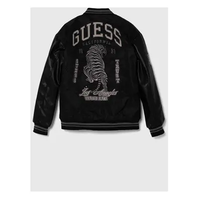 Guess gyerek bomberdzseki fekete, L4YL03 WGB90