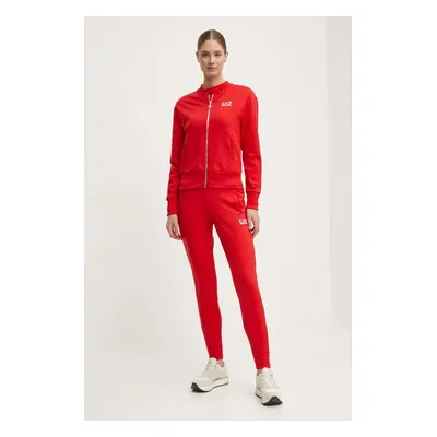 EA7 Emporio Armani sportos melegítő piros, TJFQZ.8NTV60