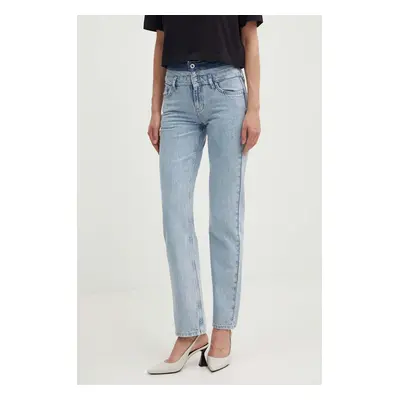 Karl Lagerfeld Jeans farmer női, magas derekú, 245J1114