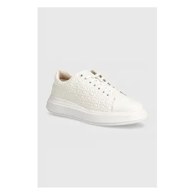 Calvin Klein sportcipő CUPSOLE LACE UP SAFF MONO fehér, HW0HW02103